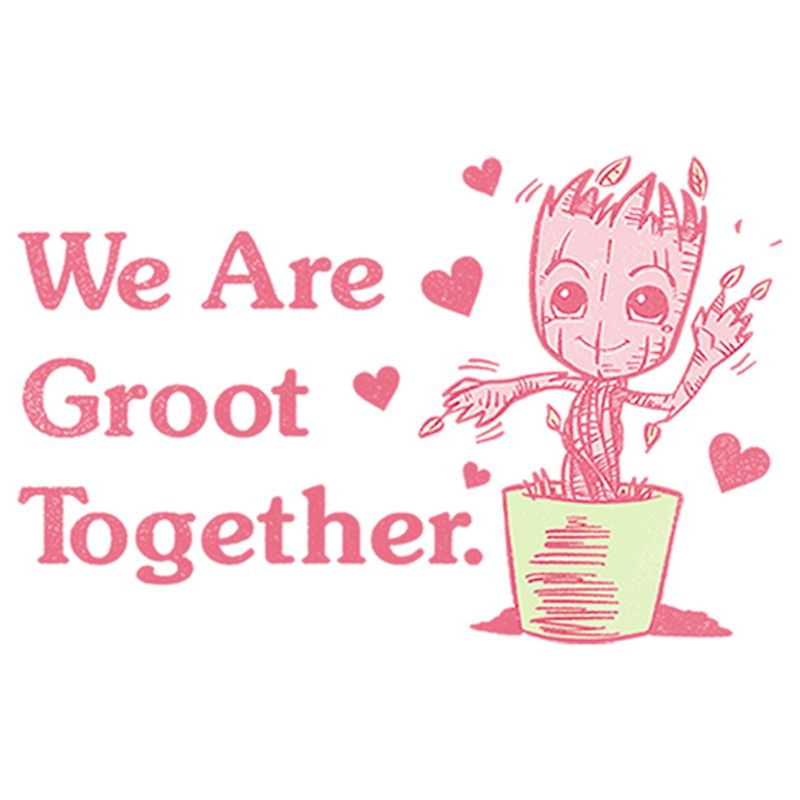 Girl's Marvel We are Groot Together T-Shirt, 2 of 5