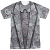 Men's Duct Tape Suit (Front Back Print) Short Sleeve Costume T-Shirt - 2 of 4