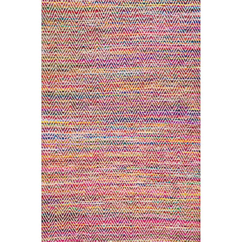 Hand Woven Chevron Rochell Rug - nuLOOM, 1 of 10