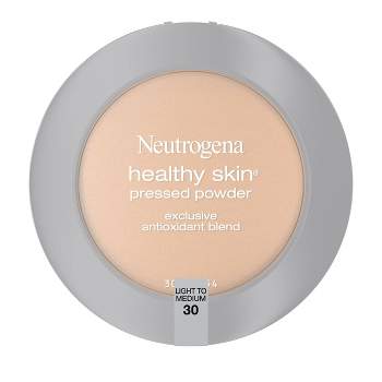 Neutrogena Healthy Skin Pressed Makeup Powder Compact with Antioxidants & Pro Vitamin B5 to Even Skin Tone - 30 Light to Medium - 0.34oz