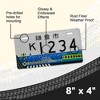 MaseiKar Kamakura City Rare Collectible Japanese License Plate Set - Retro Car Accessories - 3 of 4