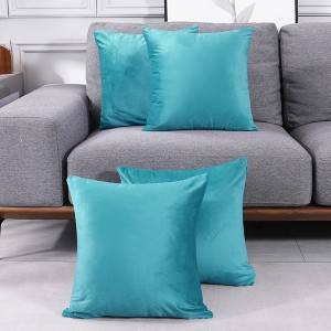 Deconovo Holland Velvet Cushion Covers Decorative Pillow Cases Set of 4 - 1 of 4