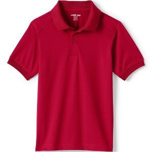 Lands' End School Uniform  Kids Short Sleeve Rapid Dry Polo Shirt - 1 of 2