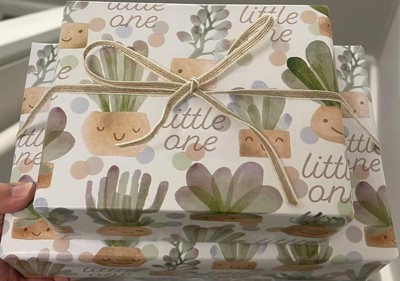 Foil Peonies Gift Wrapping Paper - Spritz™ : Target