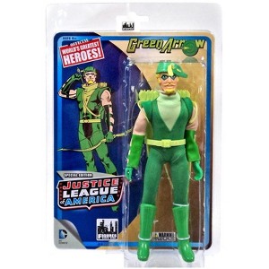 Justice League of America Special Edition 8 Inch Retro Figures: Green Arrow - 1 of 2