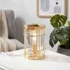 6.5 x 4.5 Edison Bulb Metal Scent Warmer Bronze - Threshold™