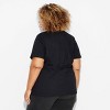 Women's Lewis & Friends™ Lewis The Pumpkin Ghoul™ Short Sleeve Graphic T-Shirt - Black - 2 of 4