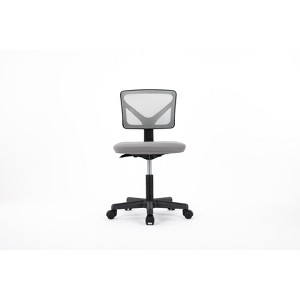 DOMETOUR Low-Back Mesh Armless Office Chair,Swivel Rolling Computer Chair No Arms with Lumbar Support - 1 of 4