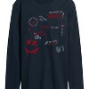 Men's - SMILE - You Can't Escape Long Sleeve Graphic T-Shirt - 2 of 4