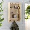 Haven 3 Hook Wall Mounted Rack - STG5702 - Safavieh - 2 of 4