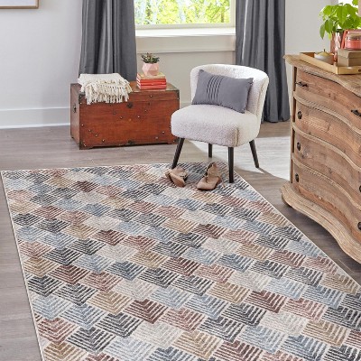 Unique Loom Eco Trellis Native Trellis Indoor Woven Area Rug