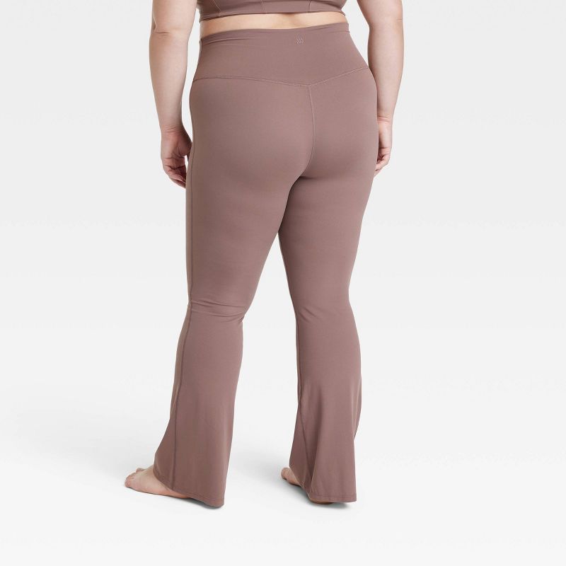 Women's Everyday Soft Ultra High-Rise Flare Leggings - All In Motion™, 3 of 9
