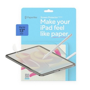Paperlike 2.1 (2 included ) for iPad Air 13 (2024) - Transparent Screen Protector for Note Taking and Drawing like on Paper - 1 of 4