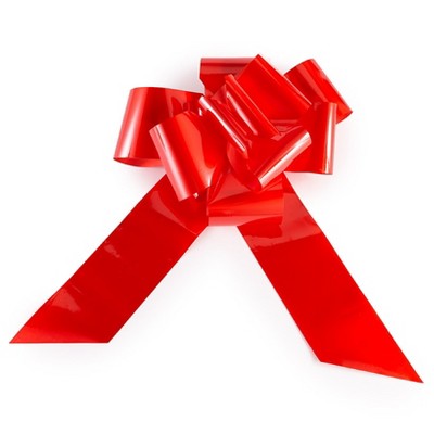 MSR Imports Oversized Holiday Red Ribbon Bows - 25" 1 Pieces