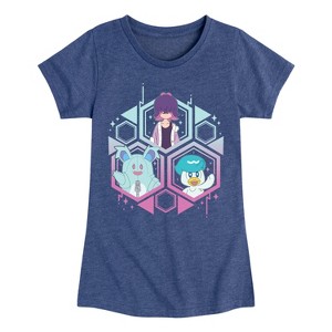 Girls' - Pokémon - New Horizons Fitted Short Sleeve Graphic T-Shirt - 1 of 4