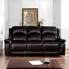 Home Imports Emporium Contemporary Recliner Sofa,Loveseat and Chair Set, Manual Reclining Set for Living Room in Espresso - 2 of 4