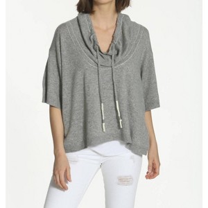 Women's Wo's Luxe Yoga Funnel Sweater - LABEL+thread - 1 of 4
