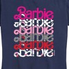 Women's - Barbie - Stacked Barbie Vday Short Sleeve Graphic T-Shirt - 2 of 4