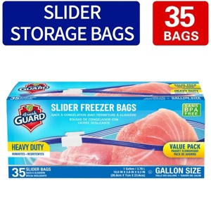 Slider Storage Bags, Zippered Fresh-keeping Bag, Heavy Duty Food Sorting Storage Bag, Food Preservation Sealed Bag - 1 of 4