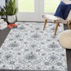 Nasitip Bohemia Area Rug,Machine Washable & Non-Slip, Soft Low Pile for Easy-Living Rooms - 4 of 4