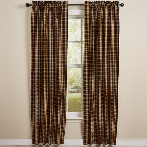 Park Designs Cambridge Lined Panel Pair 72" x 84" - 1 of 4