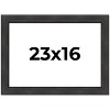 PosterPalooza | Traditional Black Picture Frame - UV Acrylic, Backing Board, Hanging Hardware Included - 2 of 4