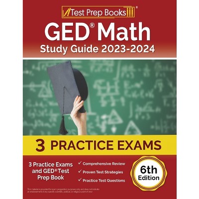 Ged Math Study Guide 2023-2024 - By Joshua Rueda (paperback) : Target