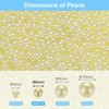 Unique Bargains No Hole ABS Round Faux Pearl for Vase Fillers DIY Home Decoration 2500 Pcs - 2 of 4