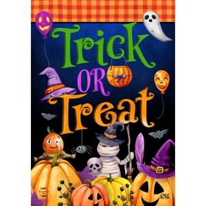 Briarwood Lane Halloween Double Sided House Flag 40x28 For Outdoor Trick Or Treat Party For Halloween House Flag - 1 of 4