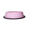 American Pet Supplies I LOVE YOU SO MUCH Elevated Modern Dog Feeder with Stainless Steel Bowls – 24oz - 3 of 4