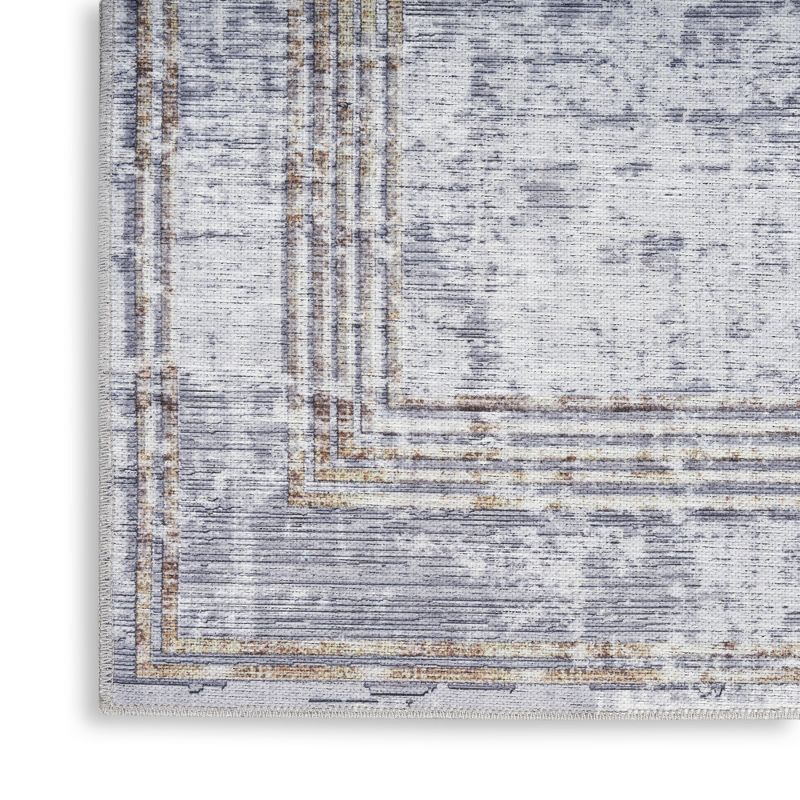 Inspire Me! Home Décor Daydream Distressed Double Border Non-Skid Washable Area Rug, 5 of 9