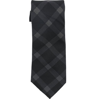Kenneth Cole Mens Dotted Grid Self-tied Necktie