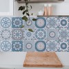 Unique Bargains PVC Tile Stickers 5.91"x5.91" White Gray 24 Pcs - 4 of 4