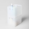 Small Decorative Plastic Bin with Cutout Handles White - Brightroom™