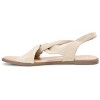 Journee Collection Womens Deleece Tru Comfort Foam Sling Back Low Block Heel Sandals Ivory 6 - 2 of 4