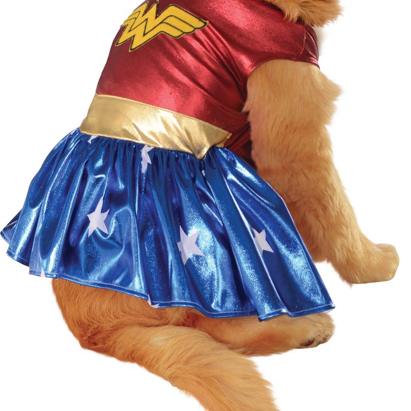 Warner Bros. Wonder Woman Halloween Dog Costume - L, 3 of 4