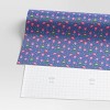 30” 25 sq ft Christmas Roll Wrap Festive Creature on Blue - Wondershop™ - 3 of 3