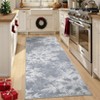 Christmas Washable Rug Area Rugs for Living Room Snowflake Non Slip Throw Rugs Modern Large Rugs for Bedroom Low Pile Soft Non Shedding Carpet - 3 of 4