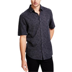 Alfani Mens Printed Floral Button Up Shirt - 1 of 1