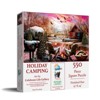 Sunsout Holiday Camping 550 pc Christmas Jigsaw Puzzle 30150 - 2 of 4