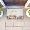 Stupell Industries Welcome Home with Leaves Printed Outdoor Door Mat, design by Kim Allen, 18"x30" - 3 of 4