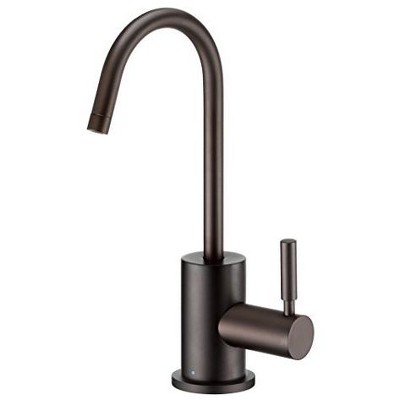 ALFI Point of Use Cold Water Drinking Faucet with Gooseneck Swivel Spout