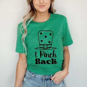 Simply Sage Market Women's I Pinch Back Hat Short Sleeve Graphic Tee - 1 of 4