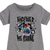 - Karma's World - Winston, Karma, & Alex Graphic Short Sleeve Fleece Dress - 2 of 4
