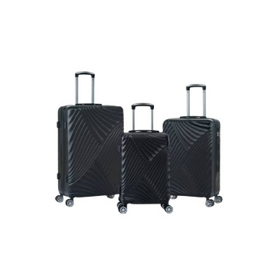 Summit Adventure 3-Piece Luggage With 360 Degree Rotating Four-Wheel