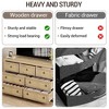 COZONY 47" Rattan Dresser, 6-Drawer Wood Chest, Large Storage Cabinet & TV Stand - 4 of 4