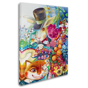 Trademark Fine Art -Oxana Ziaka 'Alice In Wonderland' Canvas Art - 1 of 3