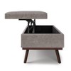 NicBex 42.1" Storage Bench Rectangle Lift Top Coffee Table Storage Ottoman for Bedroom, Living Room - 4 of 4