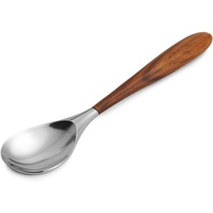 Nambe Curvo Serving Spoon - 1 of 4