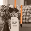 Leor & Lair 10" Taper Candles - 4 Pack - Unscented Tapered Candlesticks for Dinner, Home, and Holiday - 3 of 4